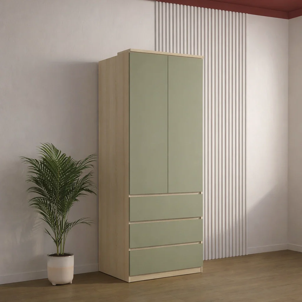 Terra 68 Hinged Door Wardrobe 80cm - Image 13