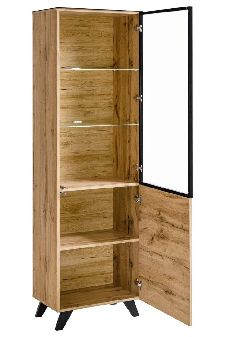 Thin Living Room Set in Wotan Oak - Image 7