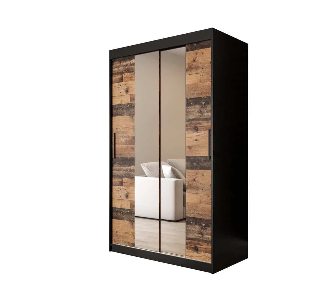 Tilburg I Sliding Door Wardrobe 120cm - Image 2