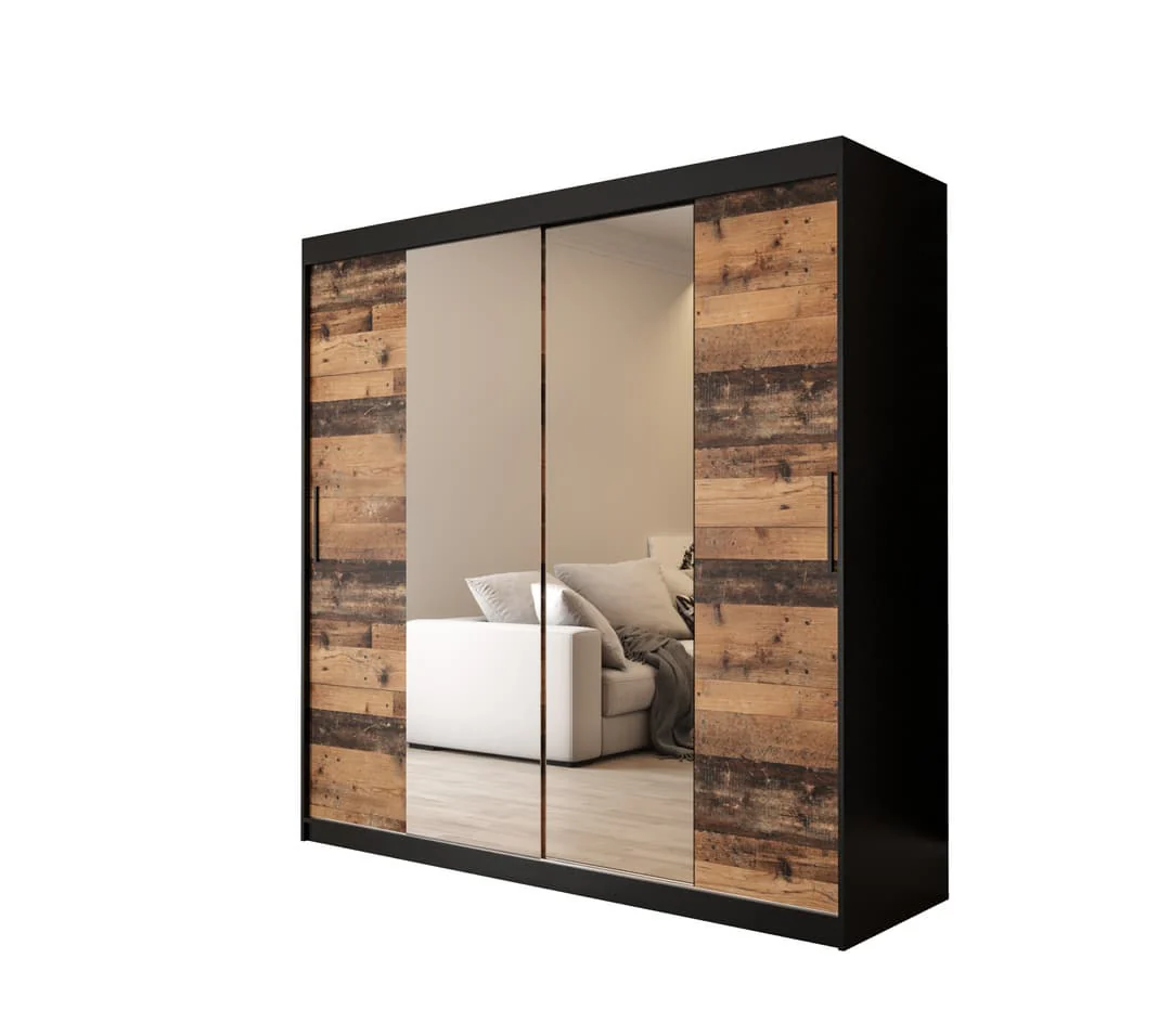 Tilburg I Sliding Door Wardrobe 200cm - Image 2