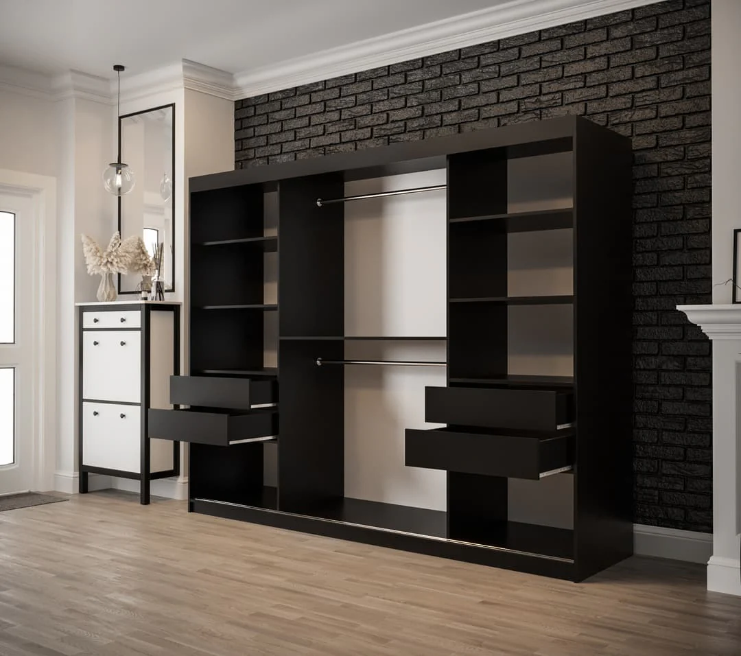 Tilburg I Sliding Door Wardrobe 250cm - Image 4