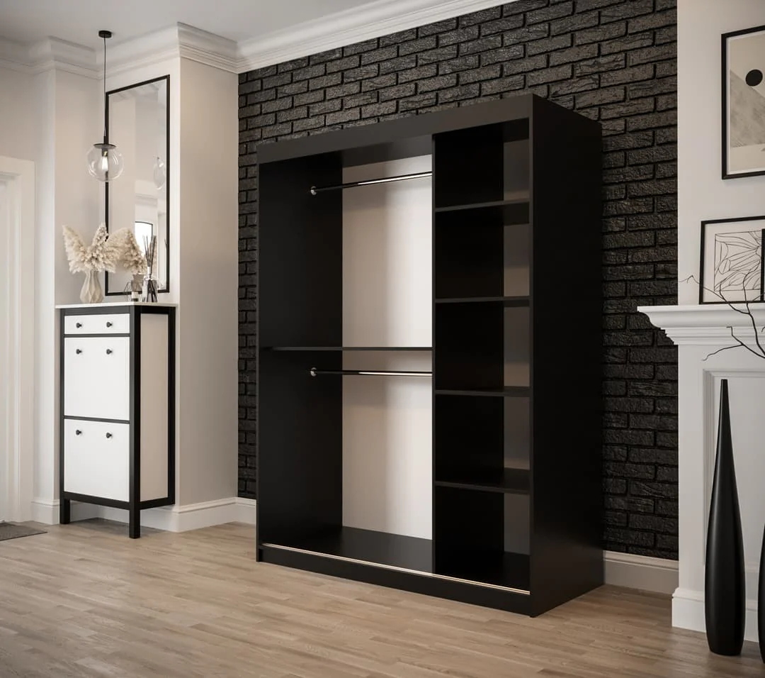 Tilburg Sliding Door Wardrobe 150cm - Image 3