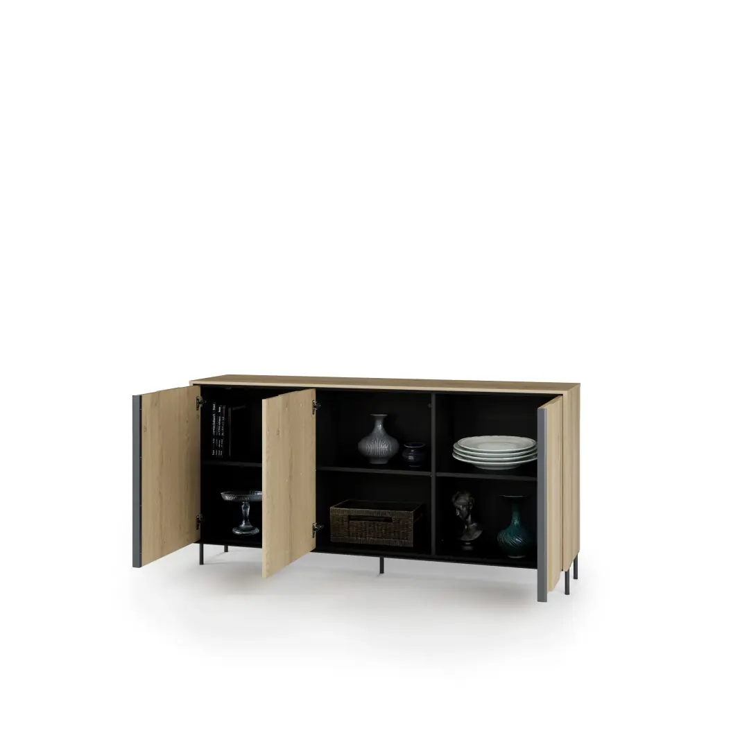 Tivoli TI-04 Sideboard Cabinet 167cm - Image 4