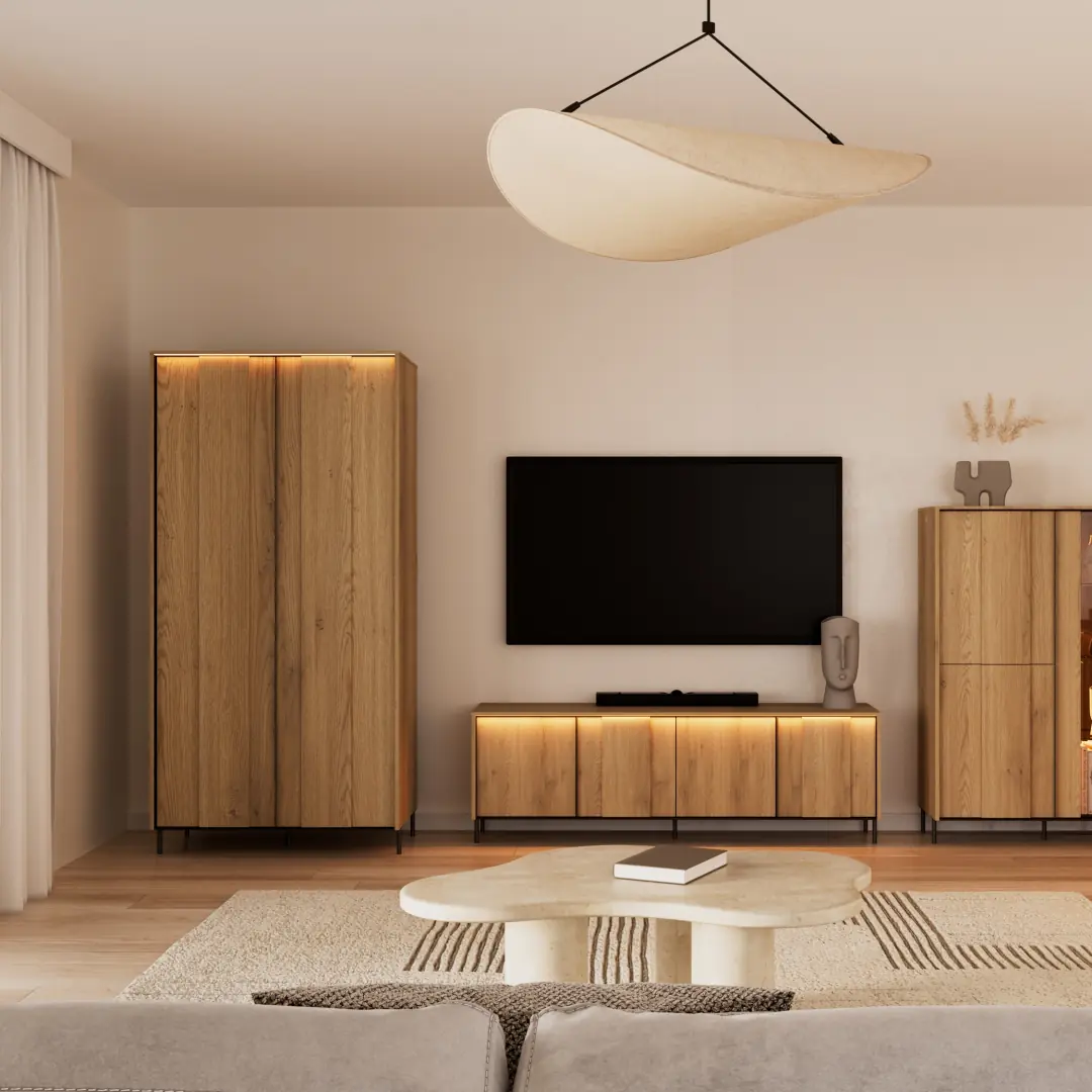 Tivoli TI-04 Sideboard Cabinet 167cm - Image 6