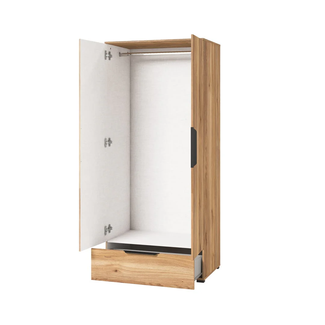 Tokyo 18 Hinged Door Wardrobe 86cm - Image 2