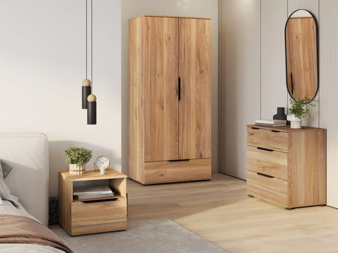 Tokyo 18 Hinged Door Wardrobe 86cm - Image 7