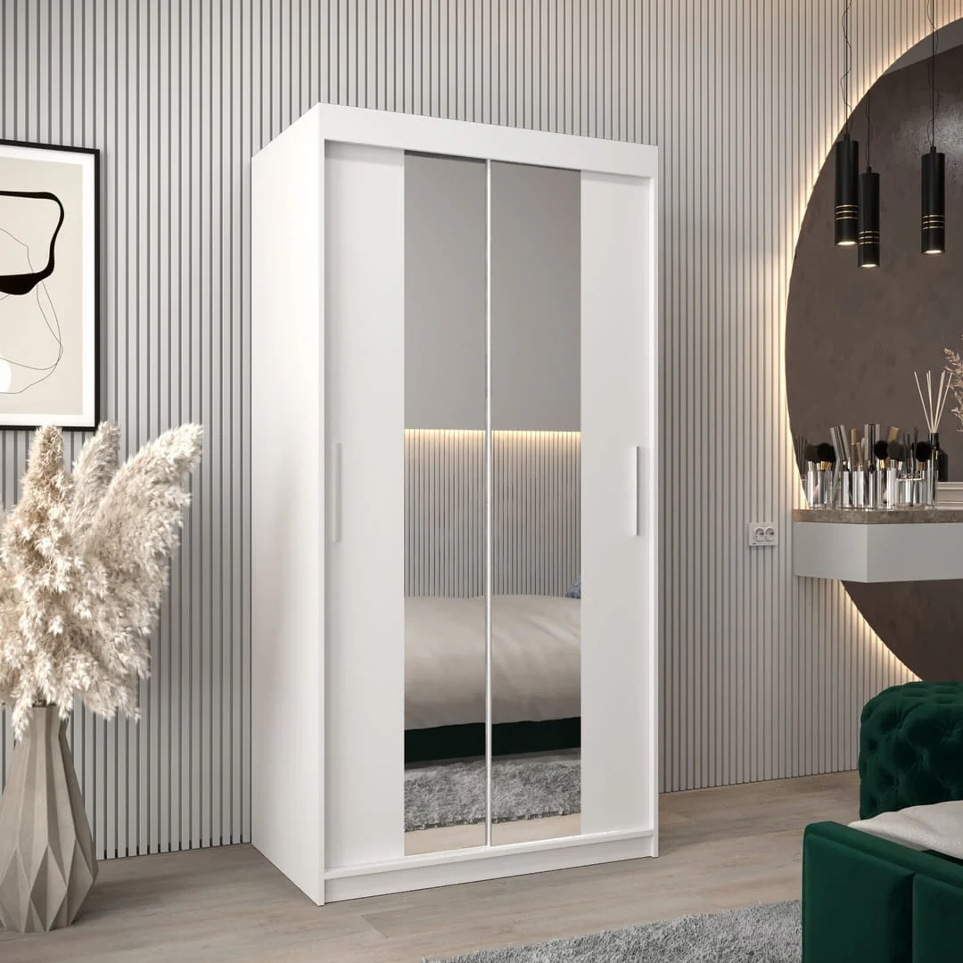 Tokyo I Sliding Door Wardrobe 100cm - Image 5
