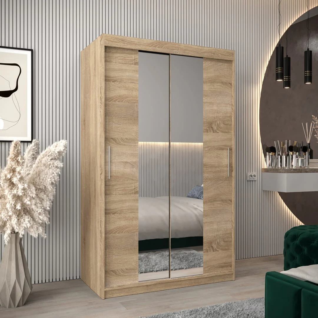 Tokyo I Sliding Door Wardrobe 120cm - Image 13