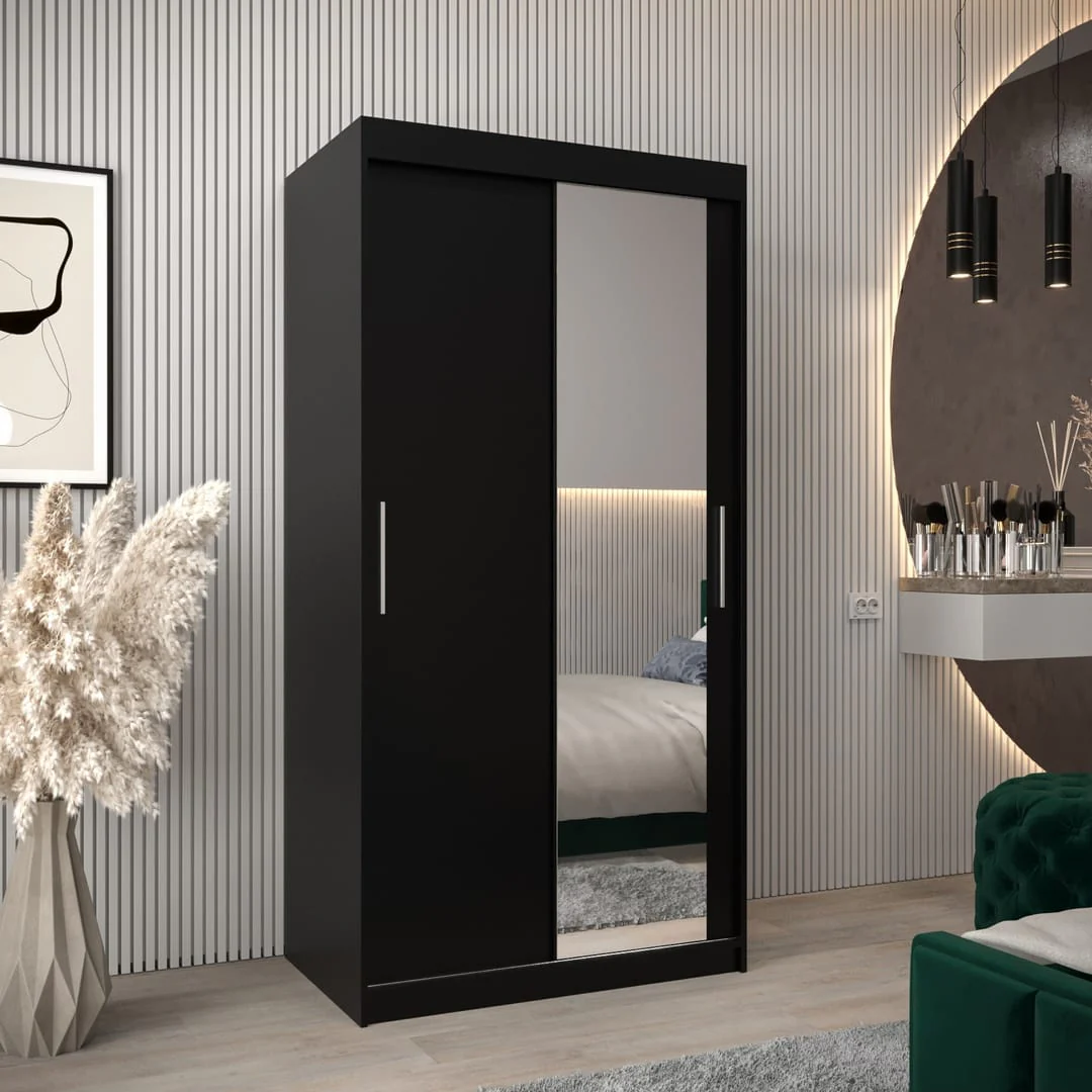 Tokyo II Sliding Door Wardrobe 100cm
