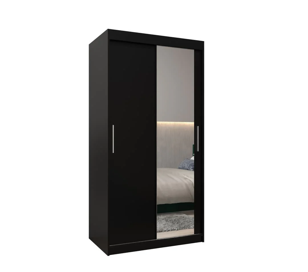 Tokyo II Sliding Door Wardrobe 100cm - Image 2