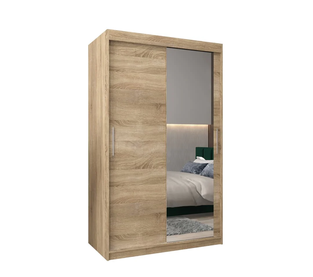 Tokyo II Sliding Door Wardrobe 120cm - Image 14