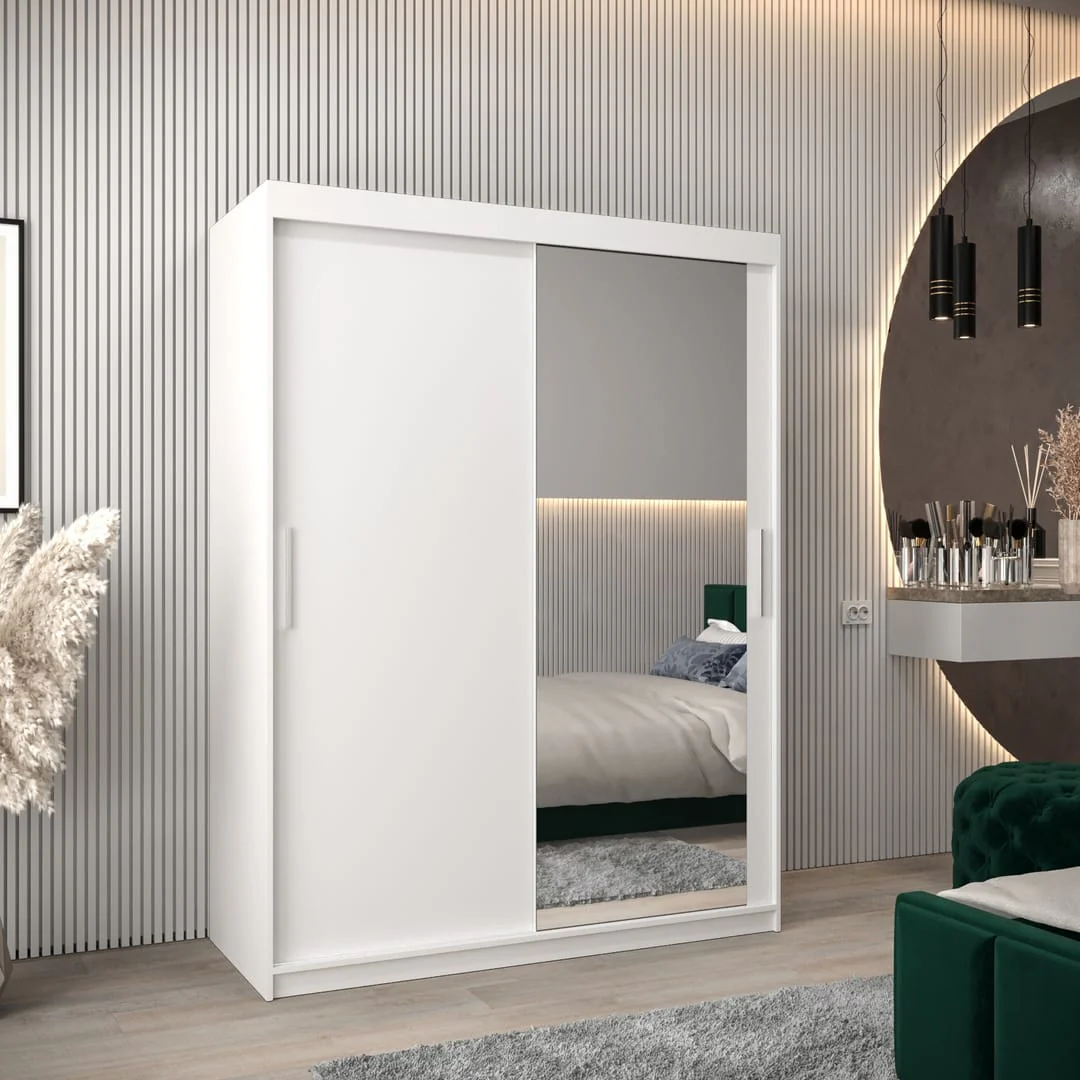 Tokyo II Sliding Door Wardrobe 150cm - Image 5
