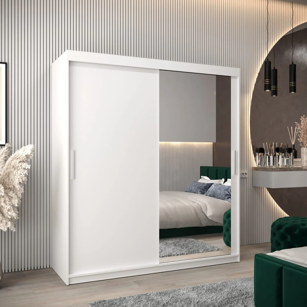 Tokyo II Sliding Door Wardrobe 180cm - Image 5