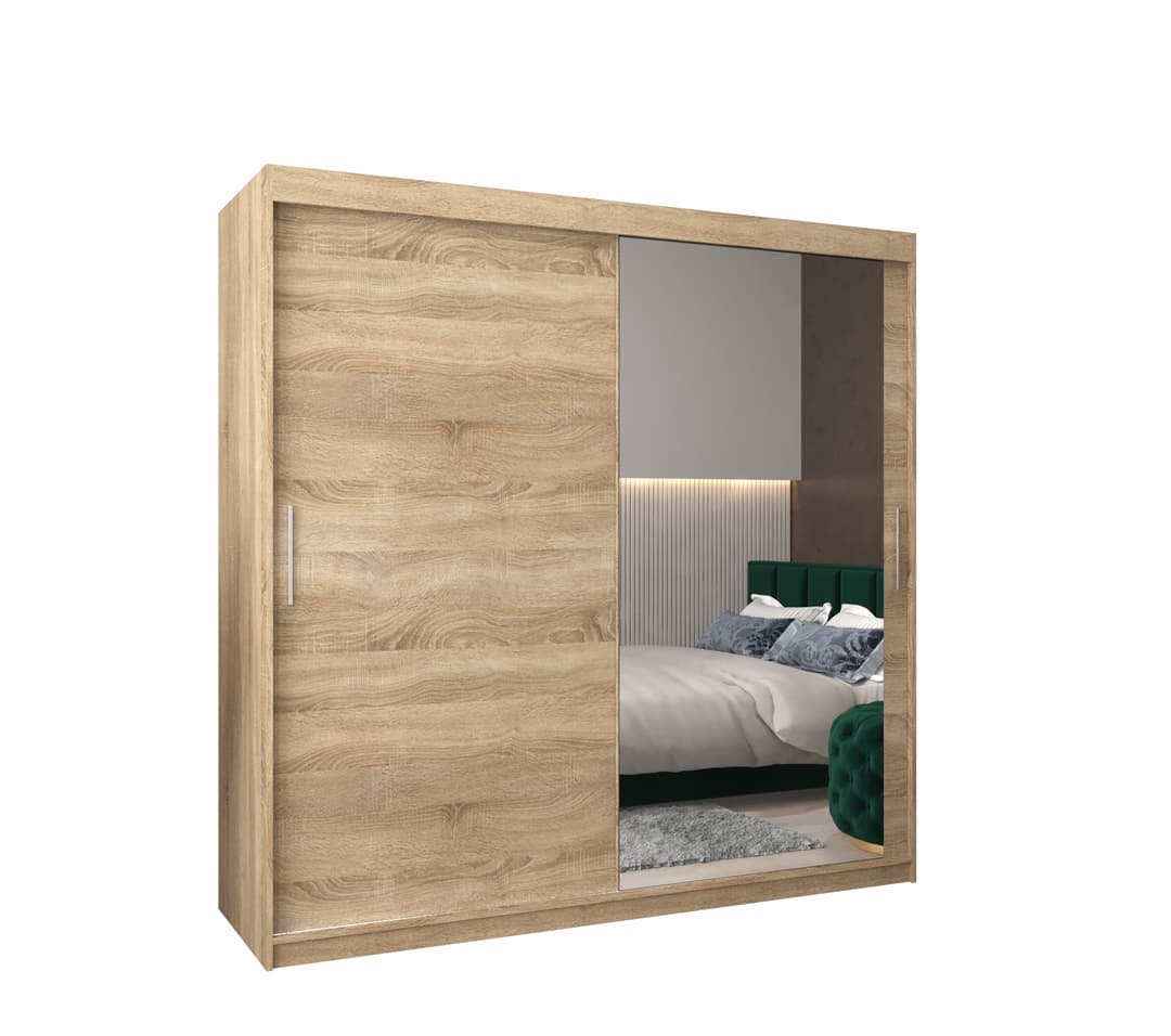 Tokyo II Sliding Door Wardrobe 200cm - Image 14