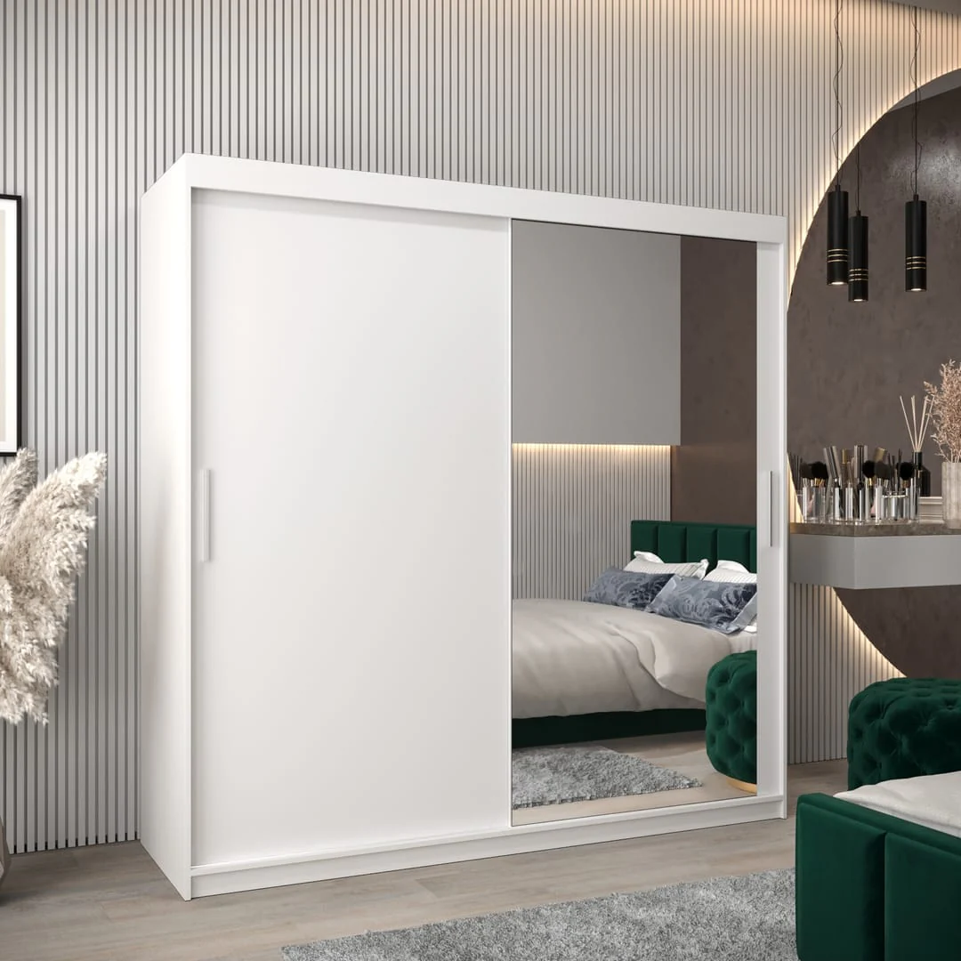 Tokyo II Sliding Door Wardrobe 200cm - Image 5