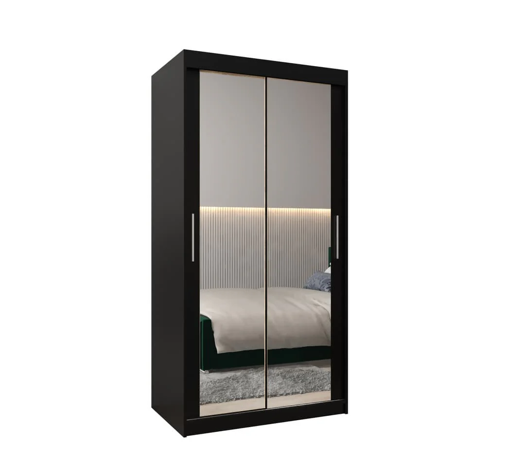 Tokyo III Sliding Door Wardrobe 100cm - Image 10