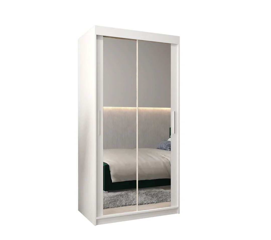 Tokyo III Sliding Door Wardrobe 100cm - Image 2
