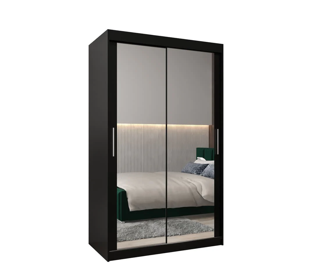 Tokyo III Sliding Door Wardrobe 120cm - Image 10