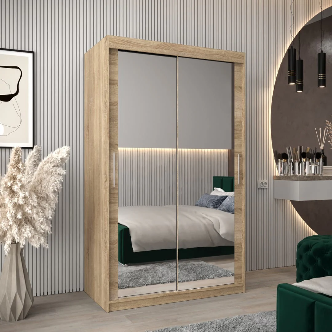 Tokyo III Sliding Door Wardrobe 120cm - Image 13
