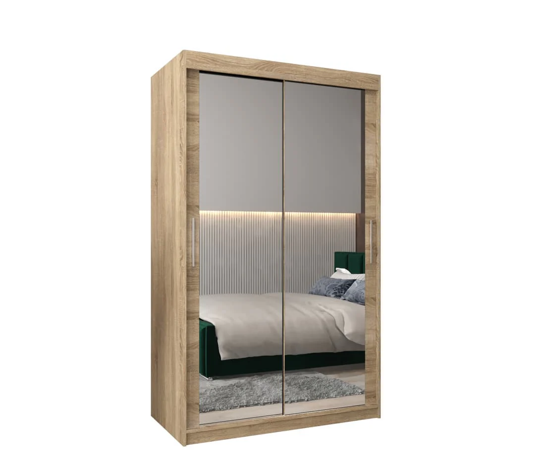 Tokyo III Sliding Door Wardrobe 120cm - Image 14