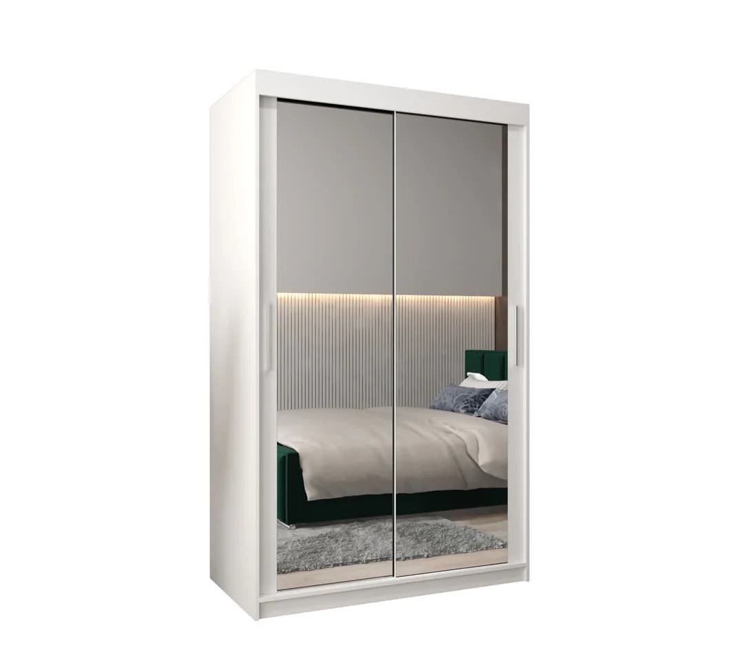 Tokyo III Sliding Door Wardrobe 120cm - Image 2
