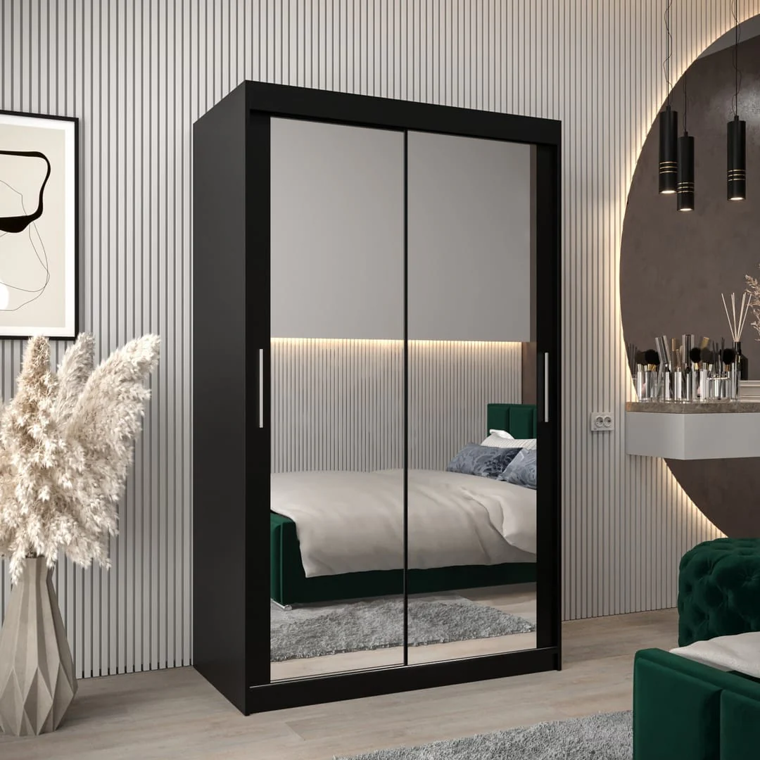 Tokyo III Sliding Door Wardrobe 120cm - Image 9