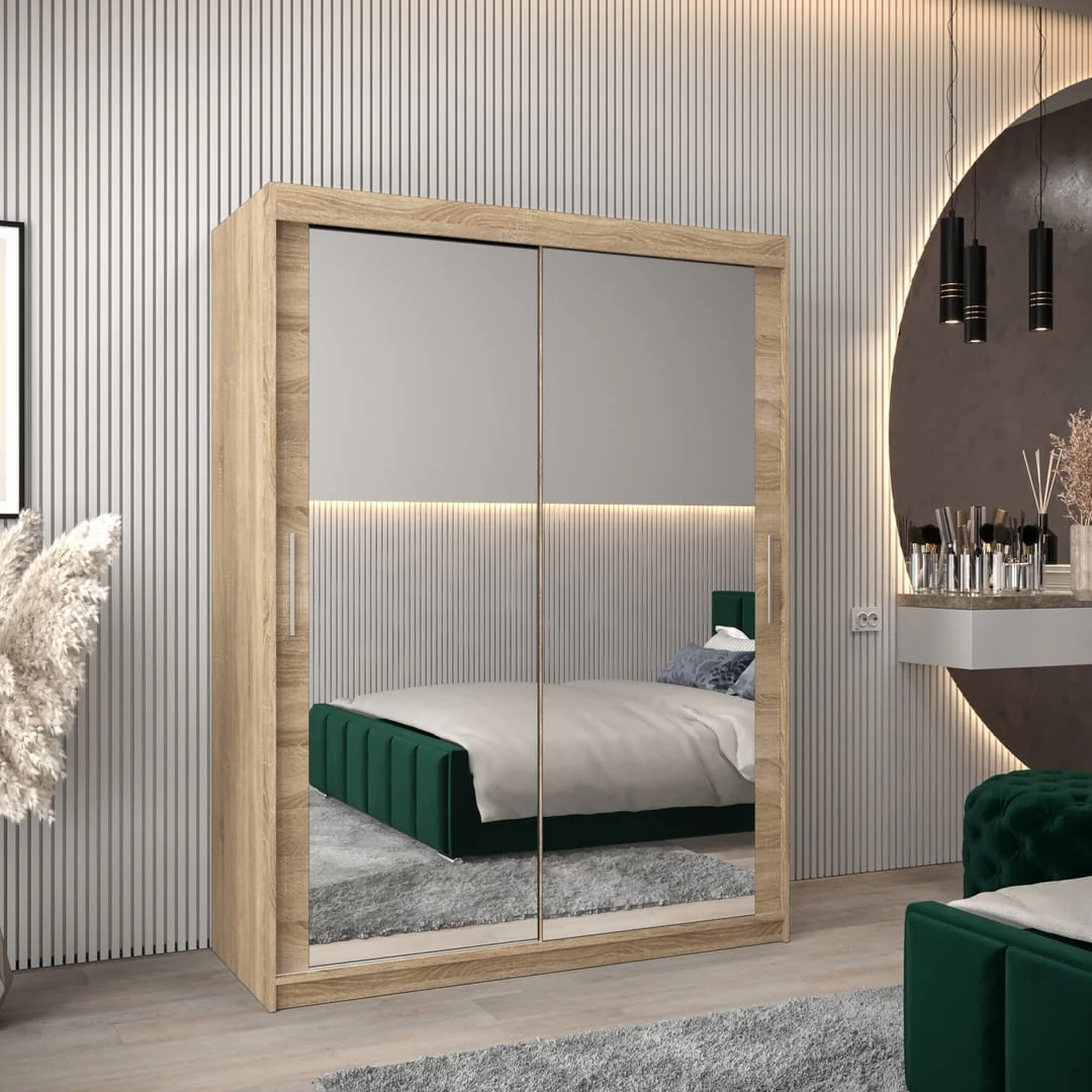 Tokyo III Sliding Door Wardrobe 150cm - Image 13