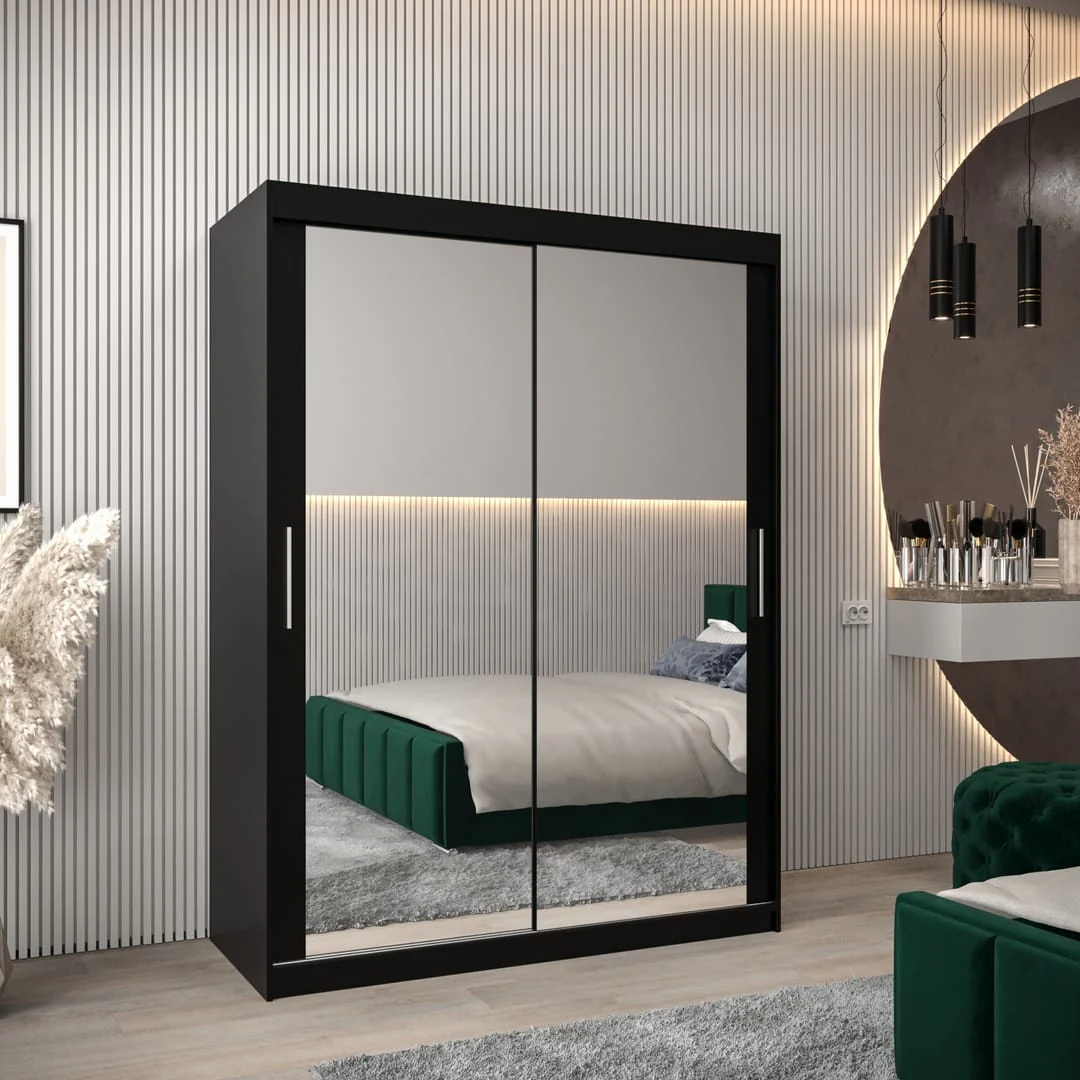 Tokyo III Sliding Door Wardrobe 150cm - Image 9