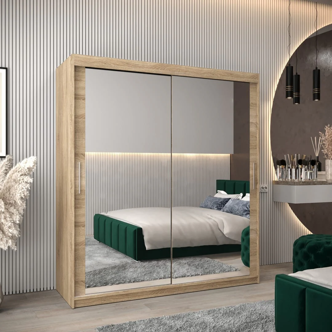 Tokyo III Sliding Door Wardrobe 180cm - Image 13