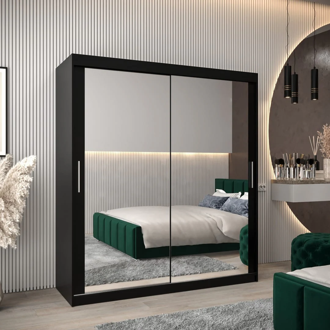 Tokyo III Sliding Door Wardrobe 180cm - Image 9