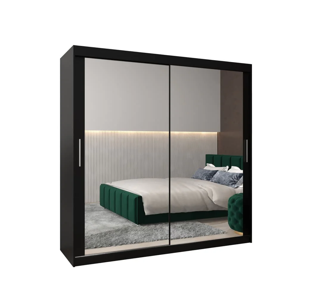 Tokyo III Sliding Door Wardrobe 200cm - Image 10