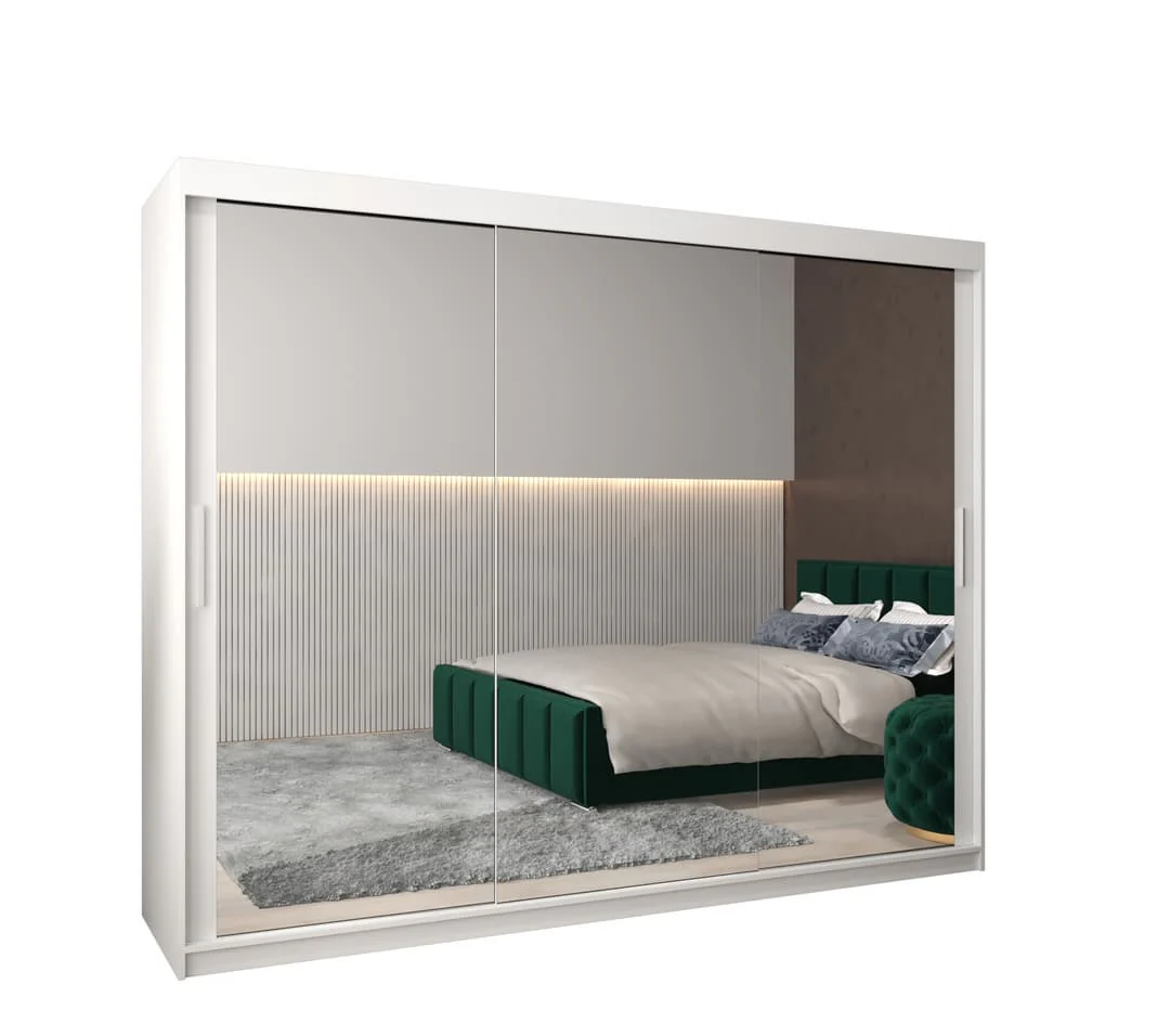 Tokyo III Sliding Door Wardrobe 250cm - Image 2