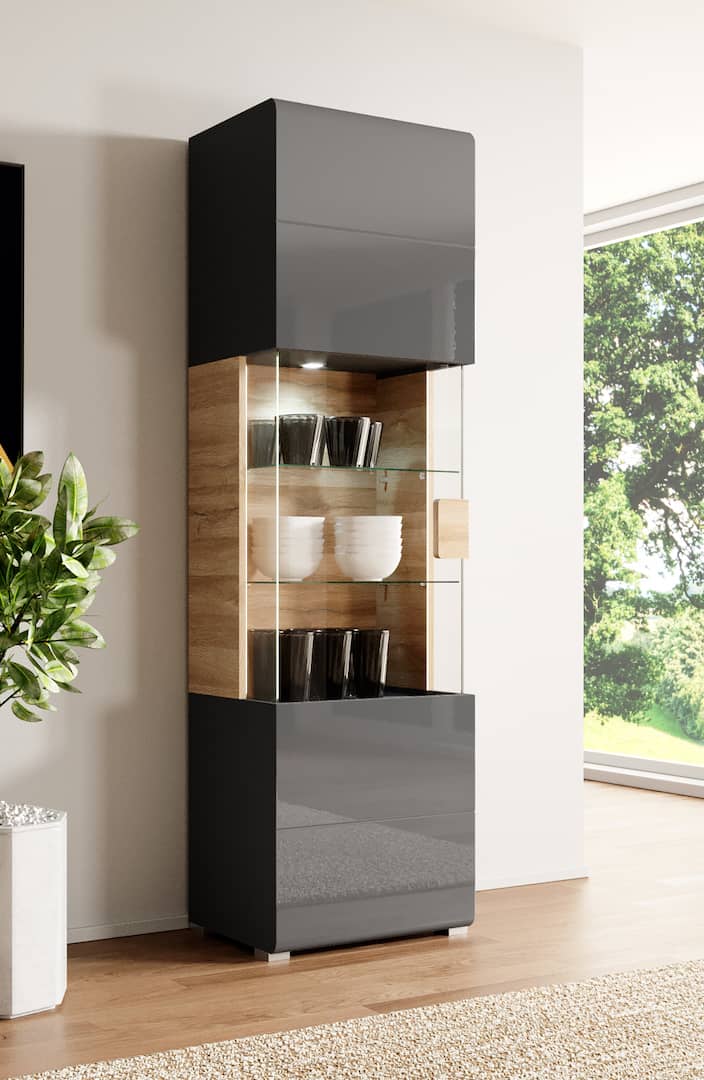 Toledo 05 Display Cabinet 61cm - Image 5
