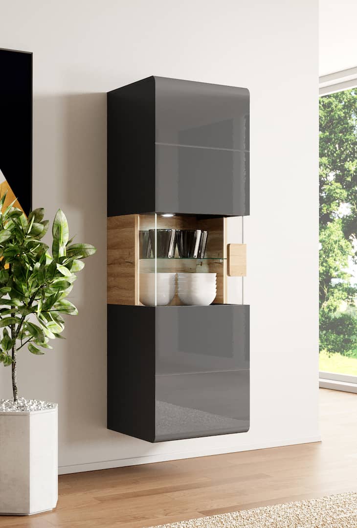Toledo 07 Wall Hung Cabinet 53cm - Image 9