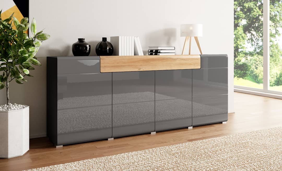 Toledo 25 Sideboard Cabinet 208cm - Image 8
