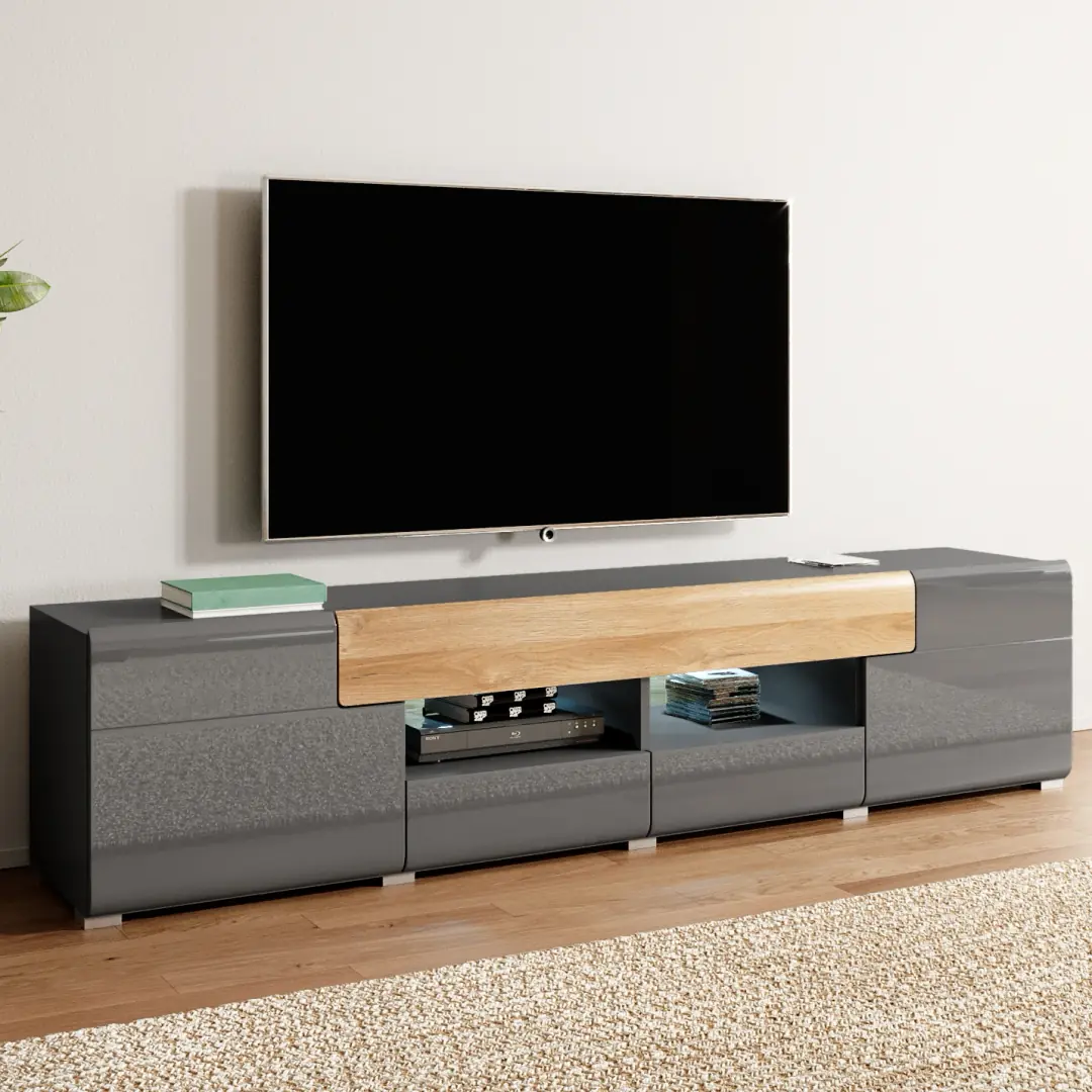 Toledo 40 TV Cabinet 208cm - Image 9