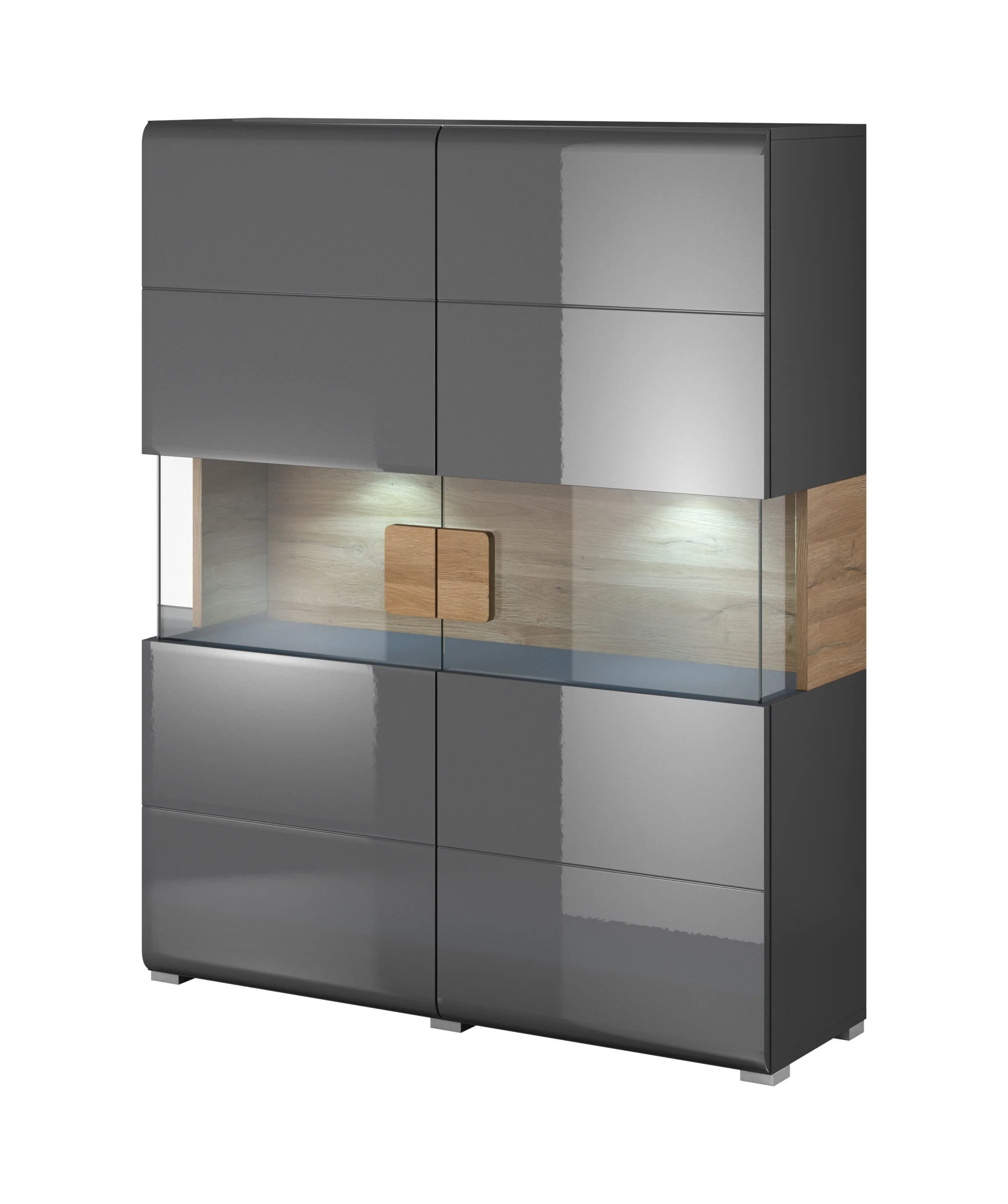 Toledo 42 Display Cabinet 122cm - Image 9