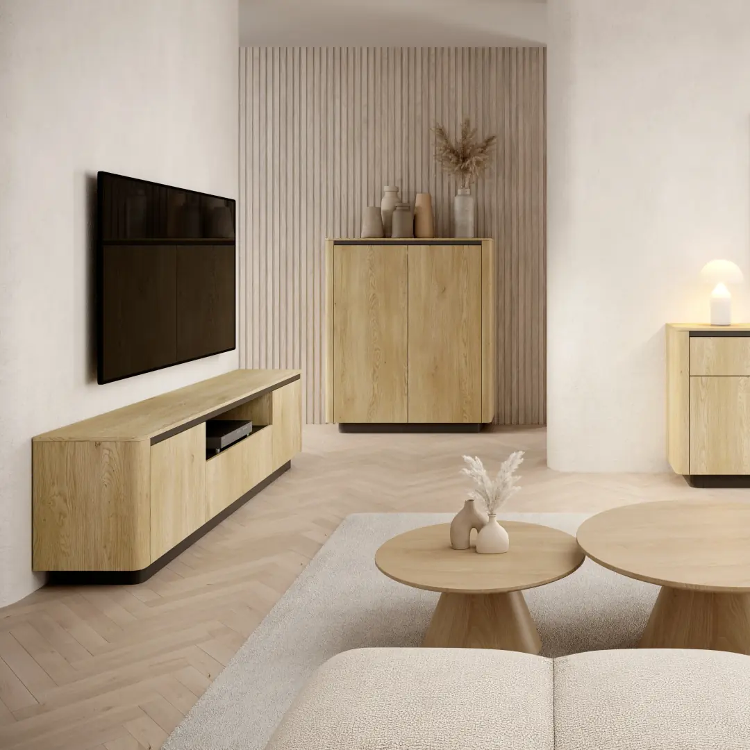 Torro Highboard Cabinet 113cm - Image 6