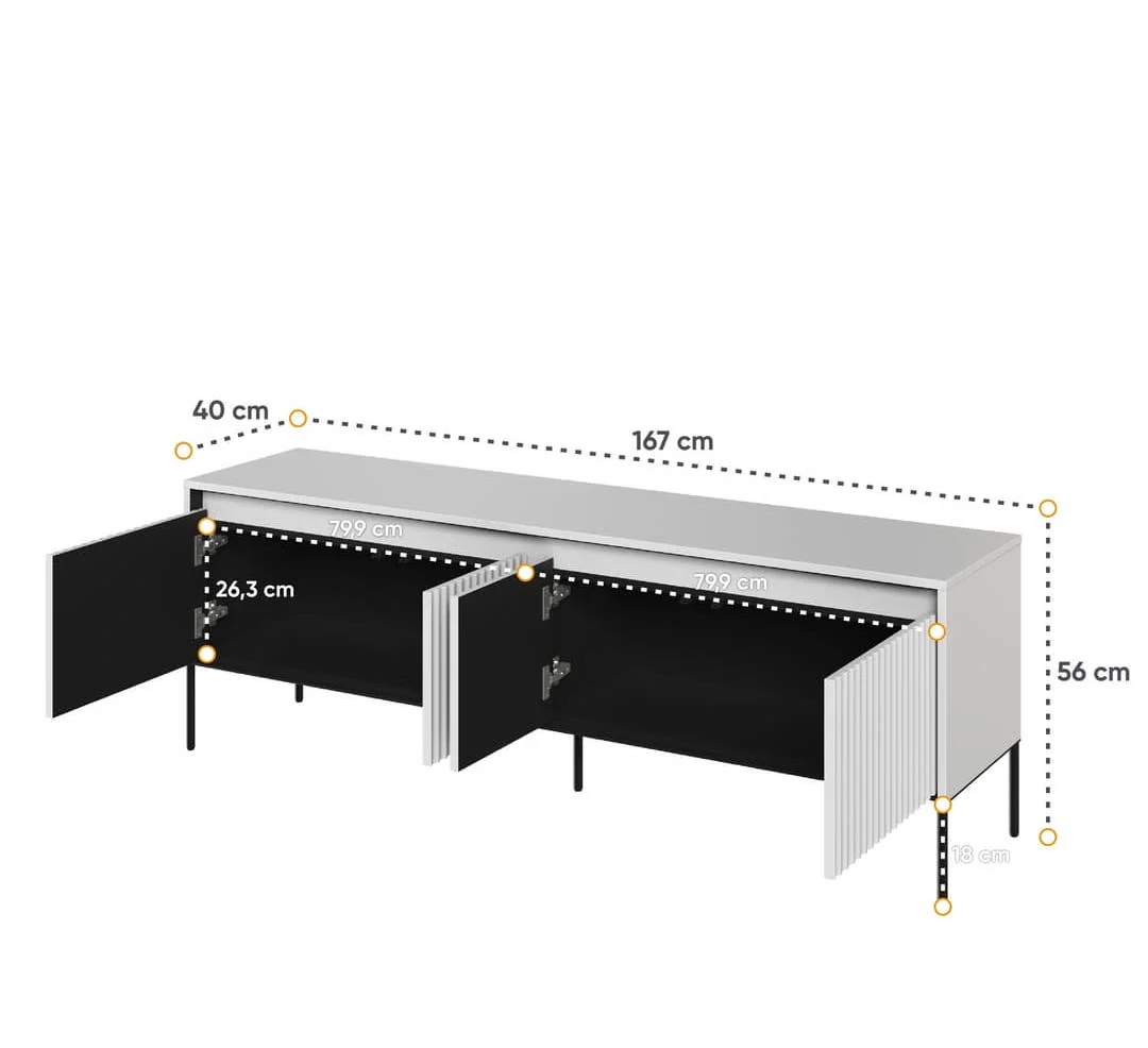 Trend TR-05 TV Cabinet 167cm - Image 14
