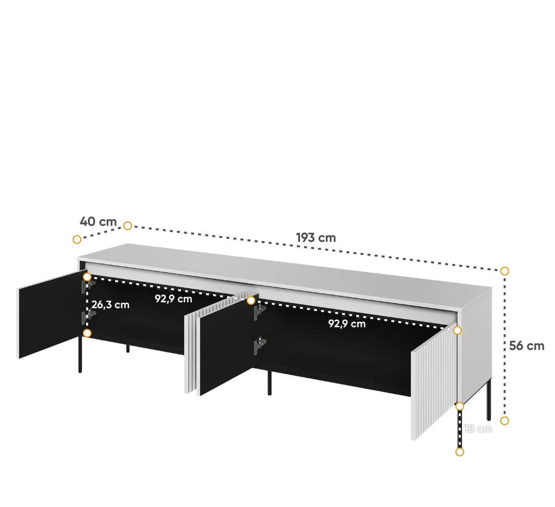 Trend TR-06 TV Cabinet 193cm - Image 13