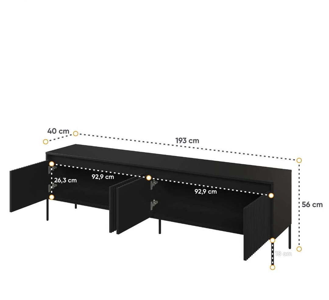 Trend TR-06 TV Cabinet 193cm - Image 7