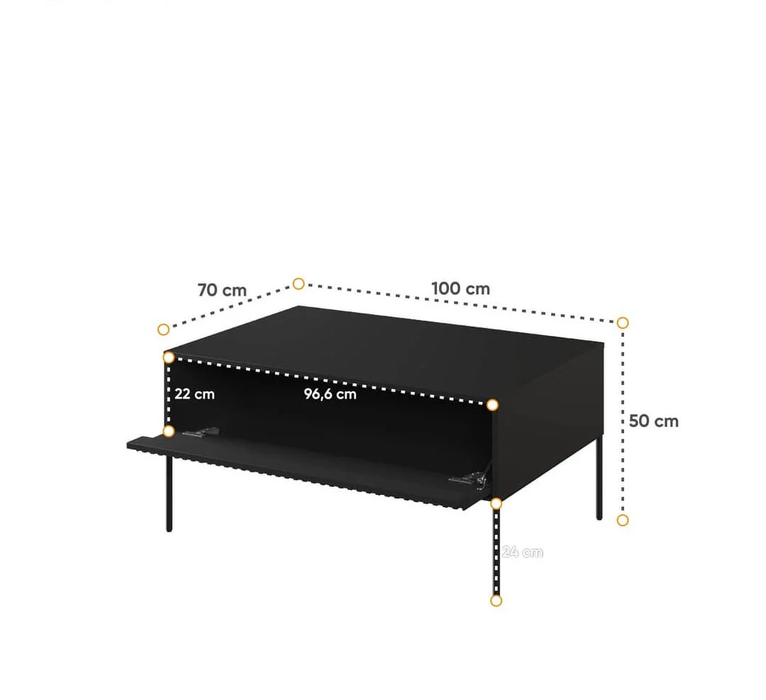 Trend TR-09 Coffee Table 100cm - Image 8