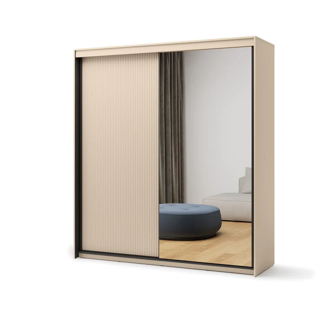 Trend TS-01 Sliding Door Wardrobe 200cm