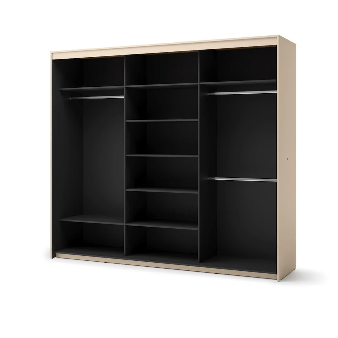 Trend TS-02 Sliding Door Wardrobe 250cm - Image 2
