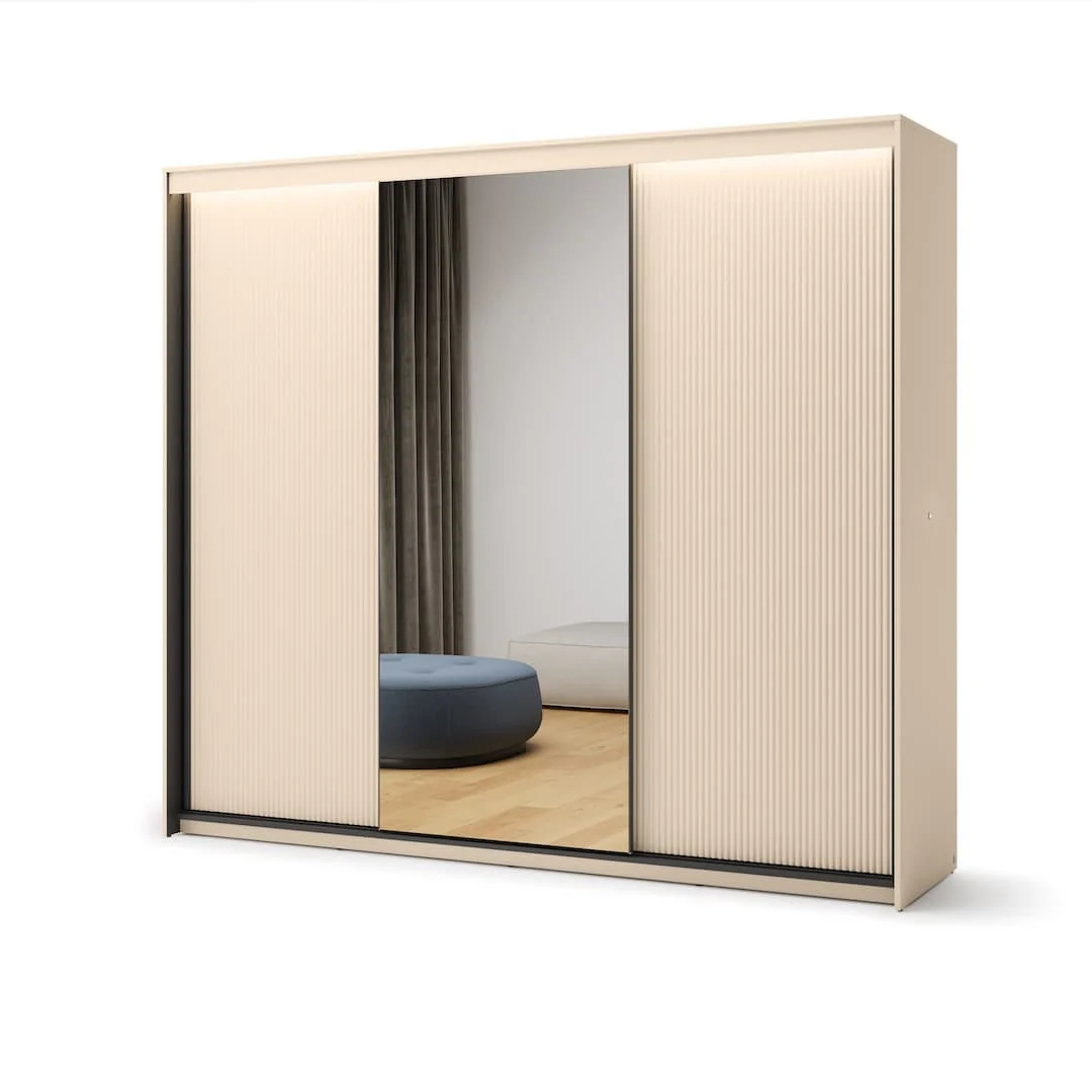 Trend TS-02 Sliding Door Wardrobe 250cm - Image 4