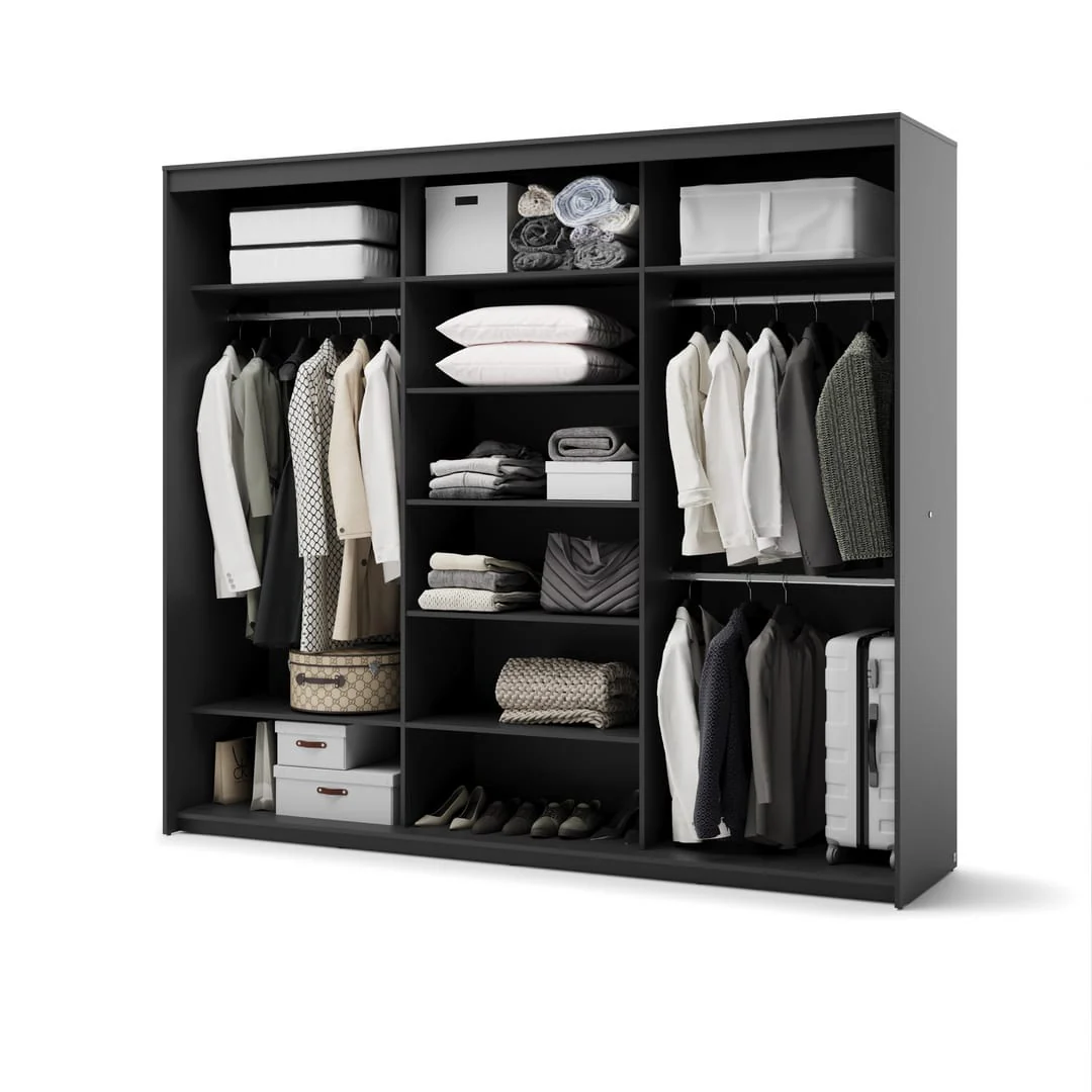 Trend TZ-02 Sliding Door Wardrobe 250cm - Image 3