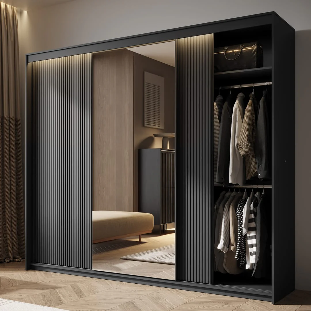 Trend TZ-02 Sliding Door Wardrobe 250cm - Image 5