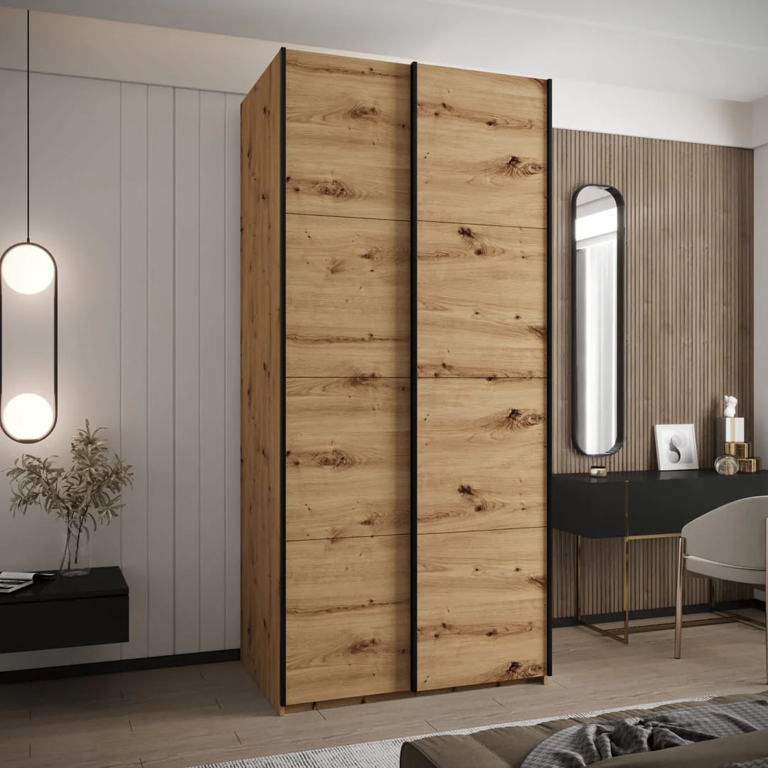 Trosa I Sliding Door Wardrobe 100cm