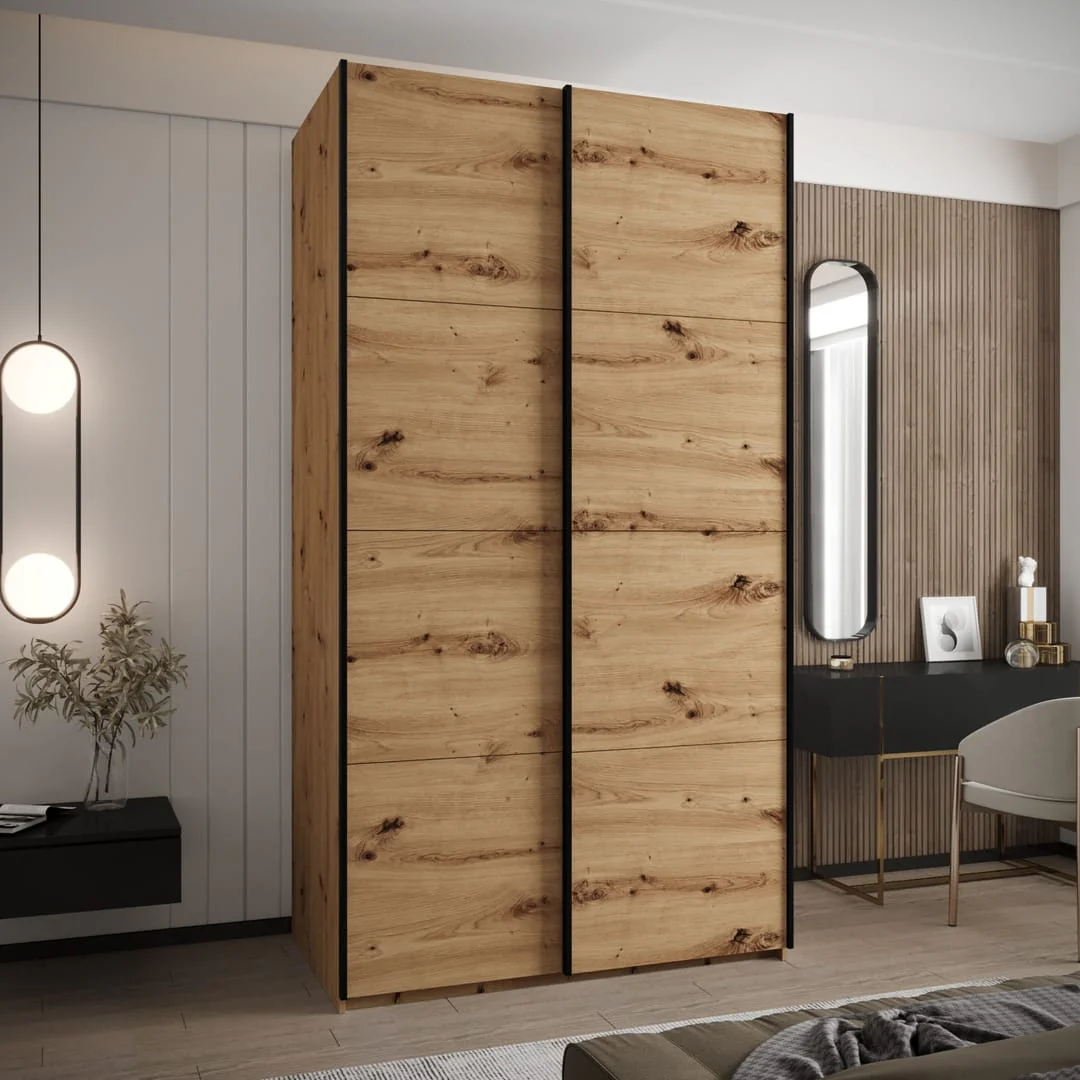 Trosa I Sliding Door Wardrobe 130cm - Image 3