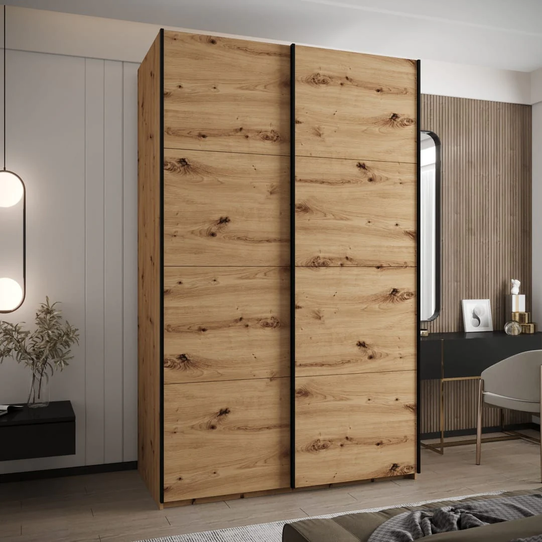 Trosa I Sliding Door Wardrobe 150cm - Image 3